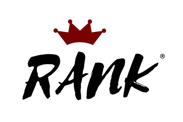 Black Rank Card Game Logo